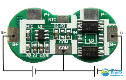 鋰電池保護板的接線簡化教程